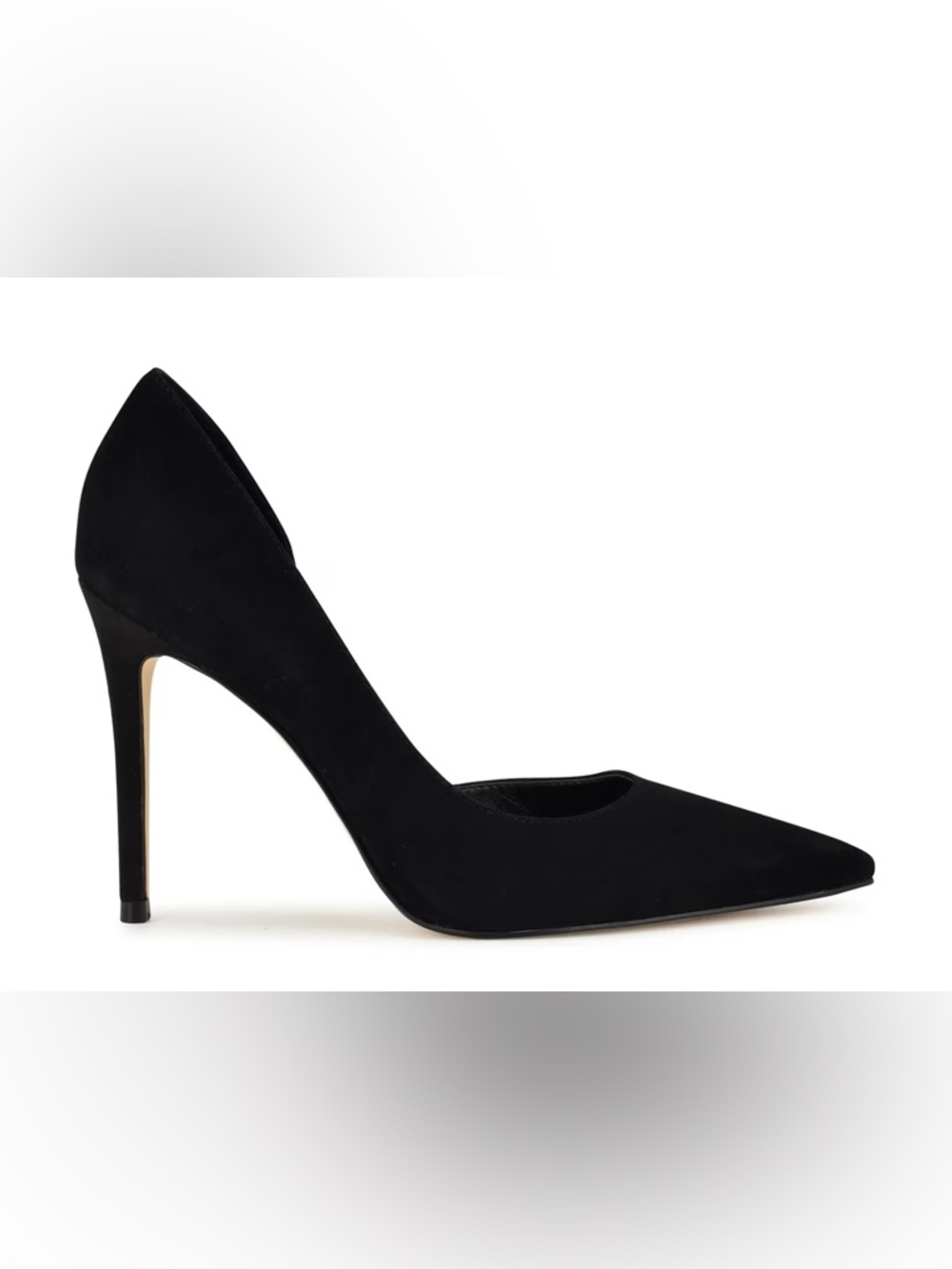 Nine West Black Pointed-Toe Stiletto Pump